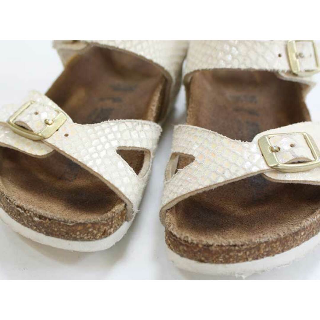 BIRKENSTOCK(ビルケンシュトック)の▽ビルケンシュトック/BIRKENSTOCK▽16cm サンダル/シューズ/靴 ベージュ系 リオ【中古】子供 キッズ kids 男の子 女の子 夏 515032 shoes キッズ/ベビー/マタニティのキッズ靴/シューズ(15cm~)(サンダル)の商品写真