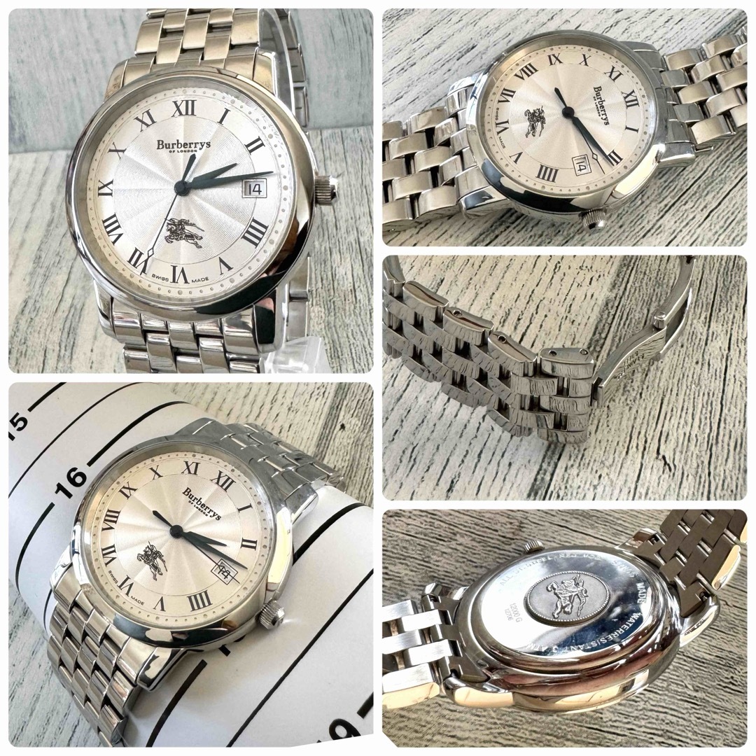 BURBERRY - 【電池交換済】BURBERRY バーバリー 腕時計 12000G BURBERRY - 【電池交換済】BURBERRY バーバリー 腕時計 12000G