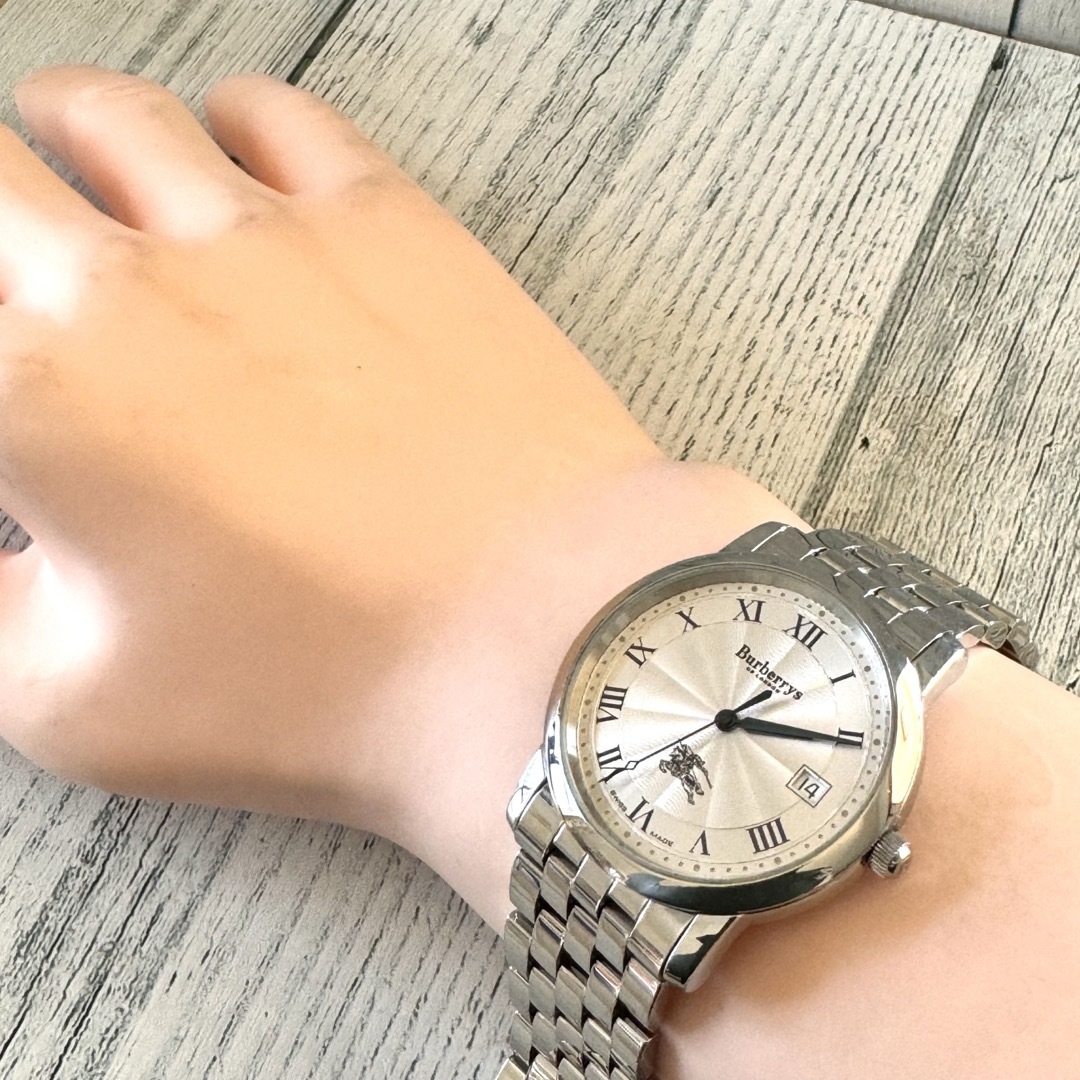 BURBERRY - 【電池交換済】BURBERRY バーバリー 腕時計 12000G BURBERRY - 【電池交換済】BURBERRY バーバリー 腕時計 12000G