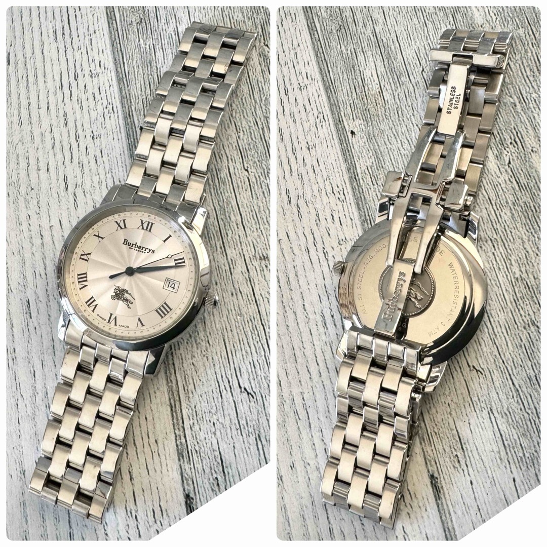 BURBERRY - 【電池交換済】BURBERRY バーバリー 腕時計 12000G BURBERRY - 【電池交換済】BURBERRY バーバリー 腕時計 12000G