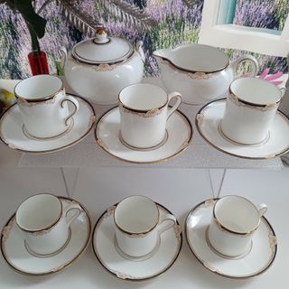 ウェッジウッド(WEDGWOOD)のWEDGWOOD CAVENDISH ウェジウッドボーンチャイナ ６客(グラス/カップ)