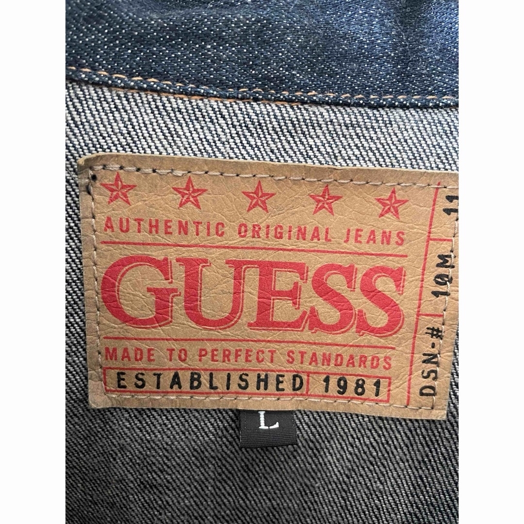 GUESS(ゲス)のGUESS アメリカ製　デニムジャケット メンズのジャケット/アウター(Gジャン/デニムジャケット)の商品写真