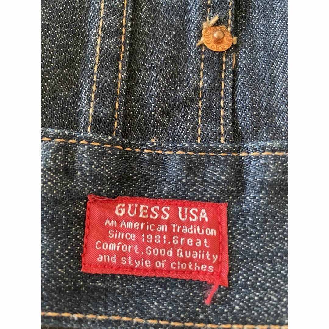 GUESS(ゲス)のGUESS アメリカ製　デニムジャケット メンズのジャケット/アウター(Gジャン/デニムジャケット)の商品写真