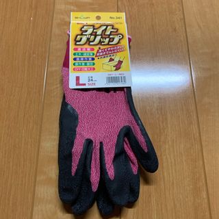 ショーワ(SHOWA)の#341 ライトグリップ Lレッド　抗菌防臭加工　Lサイズ　(日用品/生活雑貨)