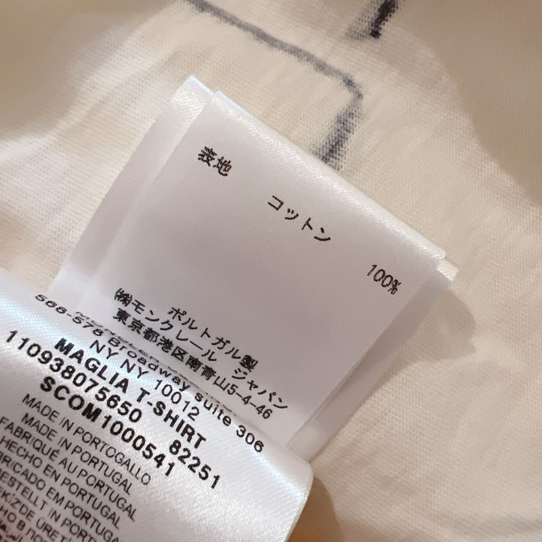 MONCLER(モンクレール)のMONCLER◆Tシャツ レディースのトップス(Tシャツ(半袖/袖なし))の商品写真