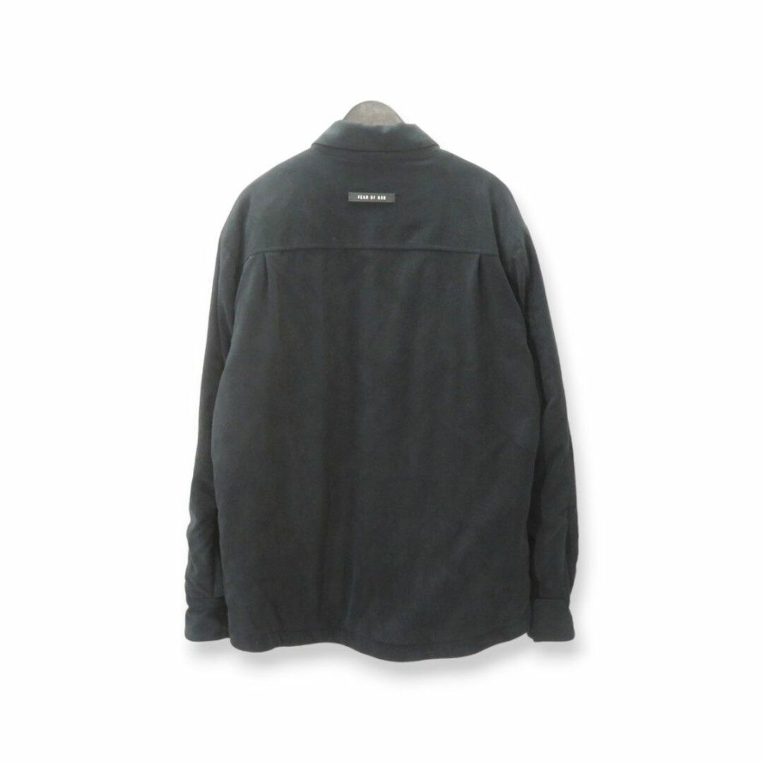 FEAR OF GOD(フィアオブゴッド)のFEAR OF GOD 6th COLLECTION ULTRA SUEDE SHIRT JACKET BLACK サイズS メンズのジャケット/アウター(その他)の商品写真