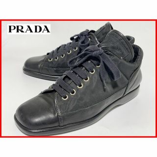 プラダ(PRADA)のプラダ 24cm程度（表記なし） スニーカー 黒 D3(スニーカー)