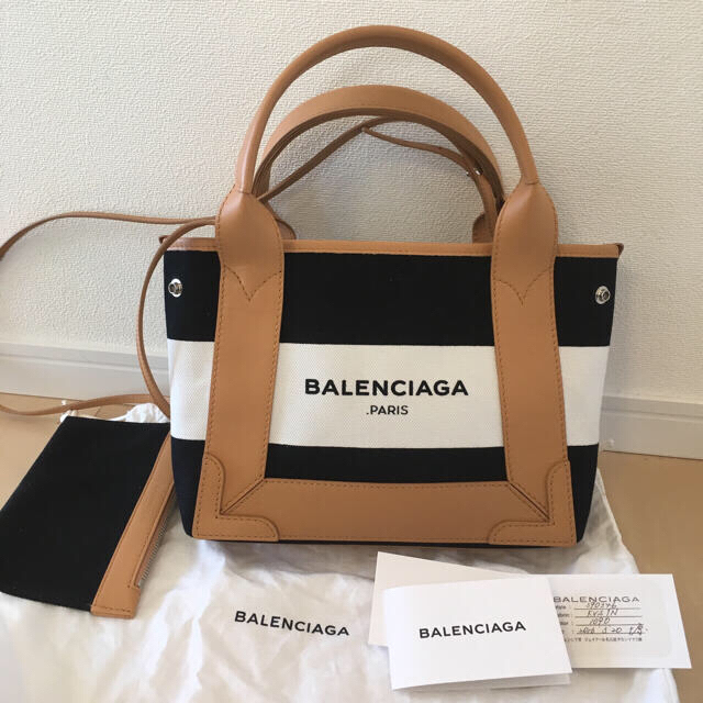 Balenciaga - 未使用♥️ BALENCIAGA ネイビーカバ XS 2016年SS限定