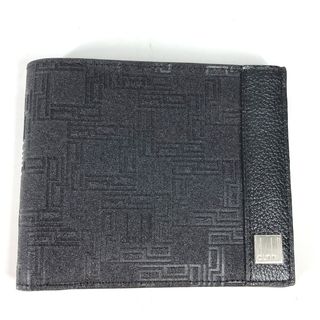 Dunhill - ダンヒル 小銭入れなし 2つ折り財布 レザー BRW QN4030Bの Dunhill - ダンヒル 小銭入れなし 2つ折り財布 レザー BRW QN4030Bの