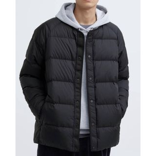 ユニクロ(UNIQLO)のユニクロ リサイクルダウンジャケット ブラック Mサイズ 完売モデル(ダウンジャケット)