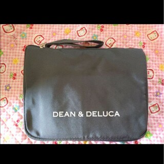 DEAN&DELUCA レジカゴバッグのみカラー···グレー柄・デザイン·(エコバッグ)