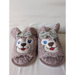 ディズニー(Disney)の☆値下げしました☆【新品・未使用】シェリーメイ　もこもこ　スリッパ　Sサイズ(スリッパ/ルームシューズ)