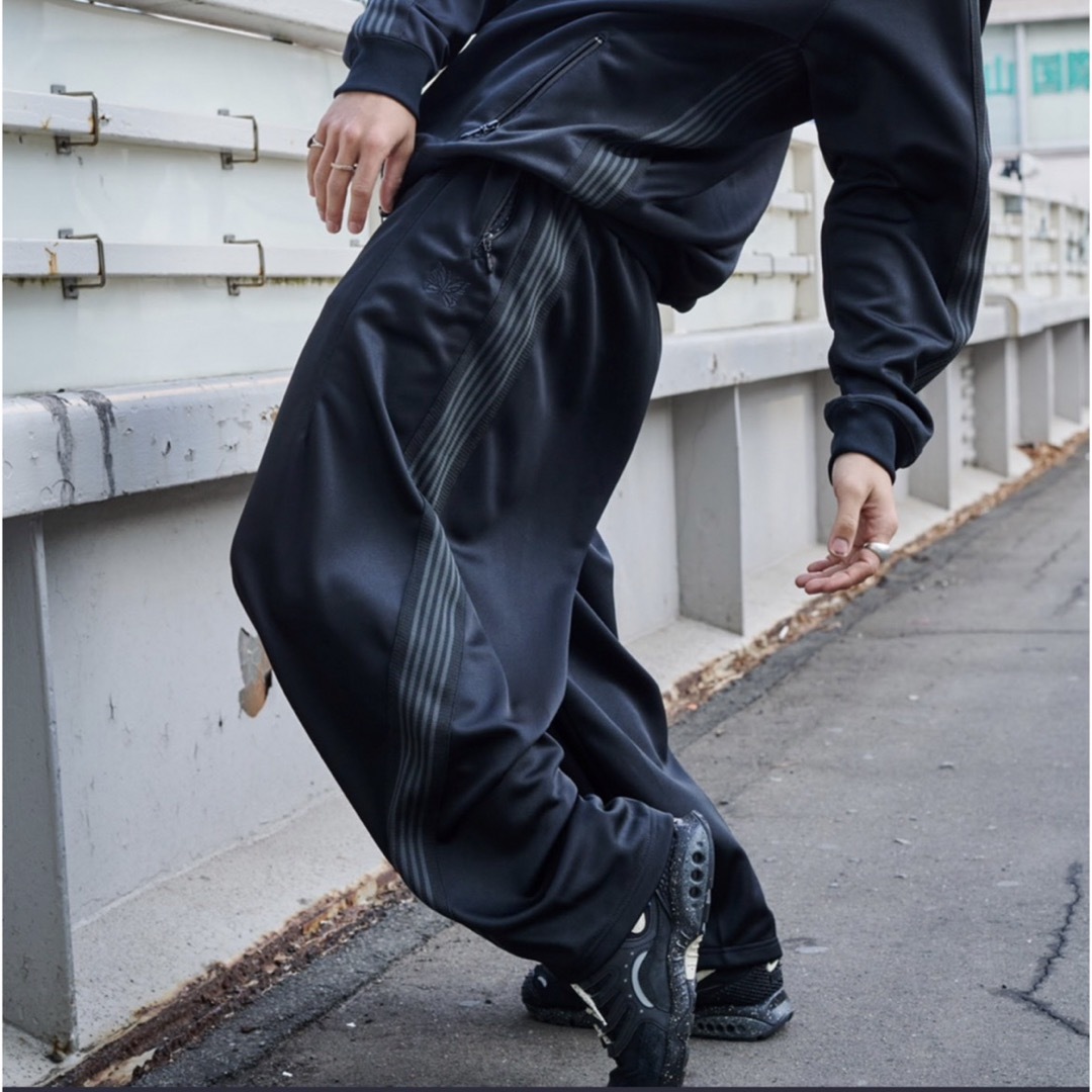 Needles - needles 24ss H.D ヒザデルパンツ studious 別注 黒 Needles - needles 24ss H.D ヒザデルパンツ studious 別注 黒