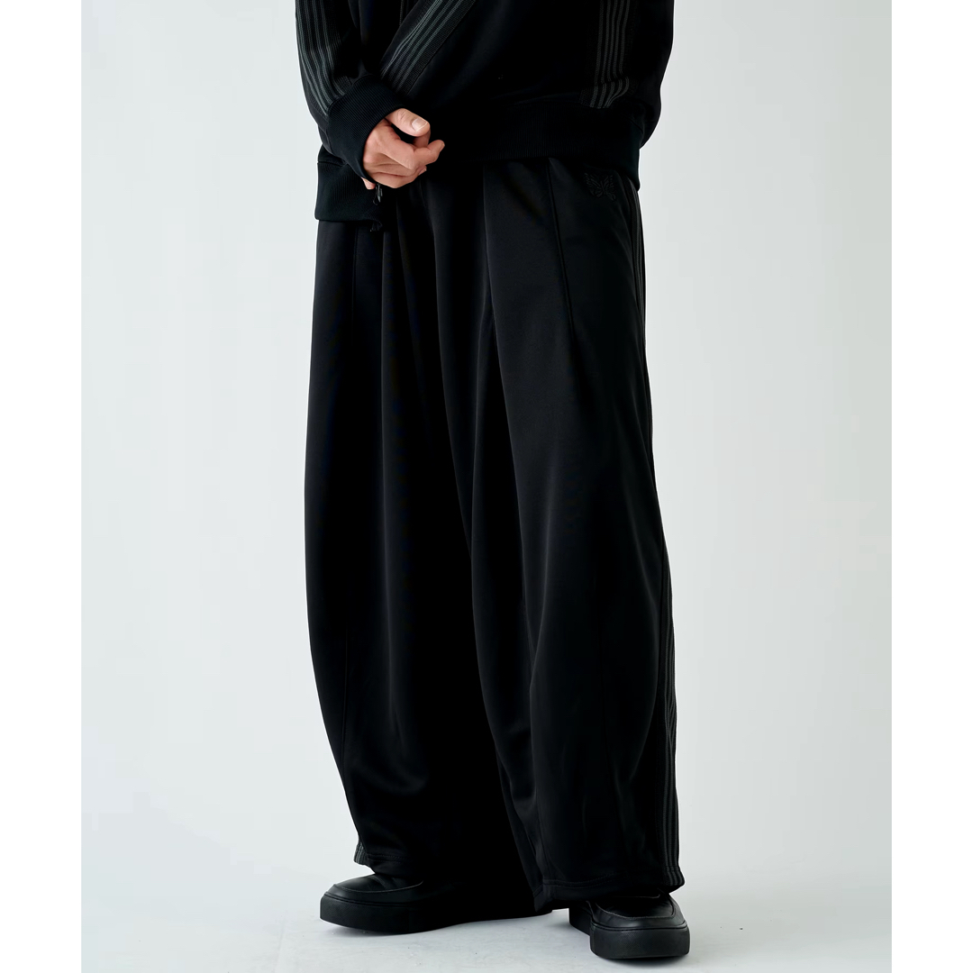 Needles - needles 24ss H.D ヒザデルパンツ studious 別注 黒 Needles - needles 24ss H.D ヒザデルパンツ studious 別注 黒