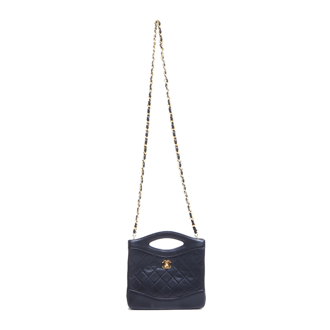 CHANEL - シャネル CHANEL マトラッセ ココマーク ミニ ショルダーバッグ レザー