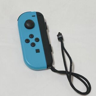 ニンテンドースイッチ(Nintendo Switch)のジョイコン 左 ブルー ニンテンドースイッチ ネオンブルー 任天堂(その他)