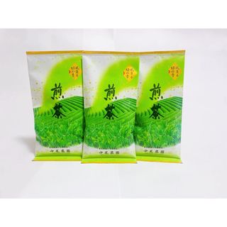 中尾農園　大和茶　煎茶　茶葉100g 3本(茶)