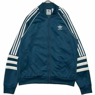 アディダス(adidas)の1856 美品 adidas トラックジャケット オーセンティック ブルー L(ジャージ)