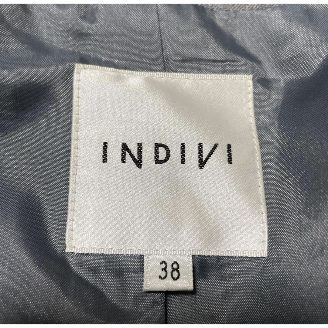 INDIVI(インディヴィ)のインディヴィ　INDIVI スーツ　3点セット　クリーニング済み　正規品 レディースのフォーマル/ドレス(スーツ)の商品写真