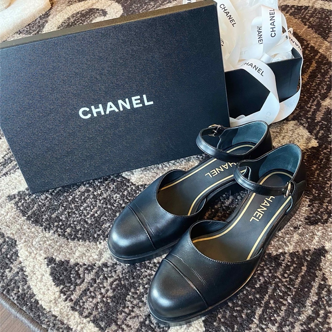 CHANEL(シャネル)の【最終値下げ】CHANEL メリージェーン パンプス レディースの靴/シューズ(ハイヒール/パンプス)の商品写真