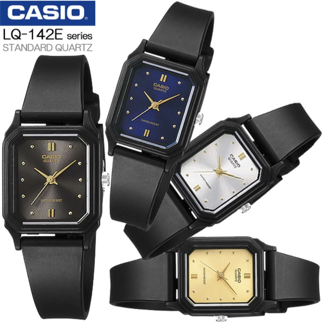 CASIO(カシオ)のCASIO腕時計(LQ-142シルバー) レディースのファッション小物(腕時計)の商品写真