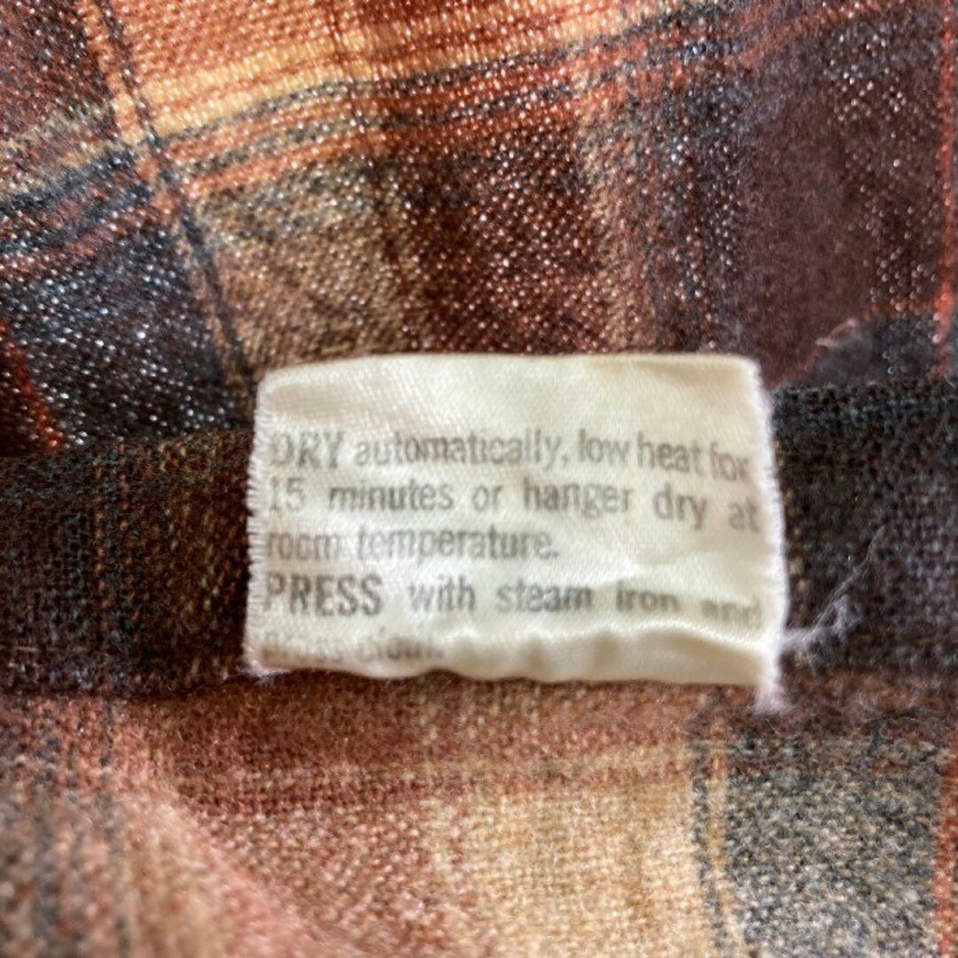 PENDLETON(ペンドルトン)の★PENDLETON ペンドルドン ネルシャツ チェック ブラウン系 sizeL メンズのトップス(シャツ)の商品写真