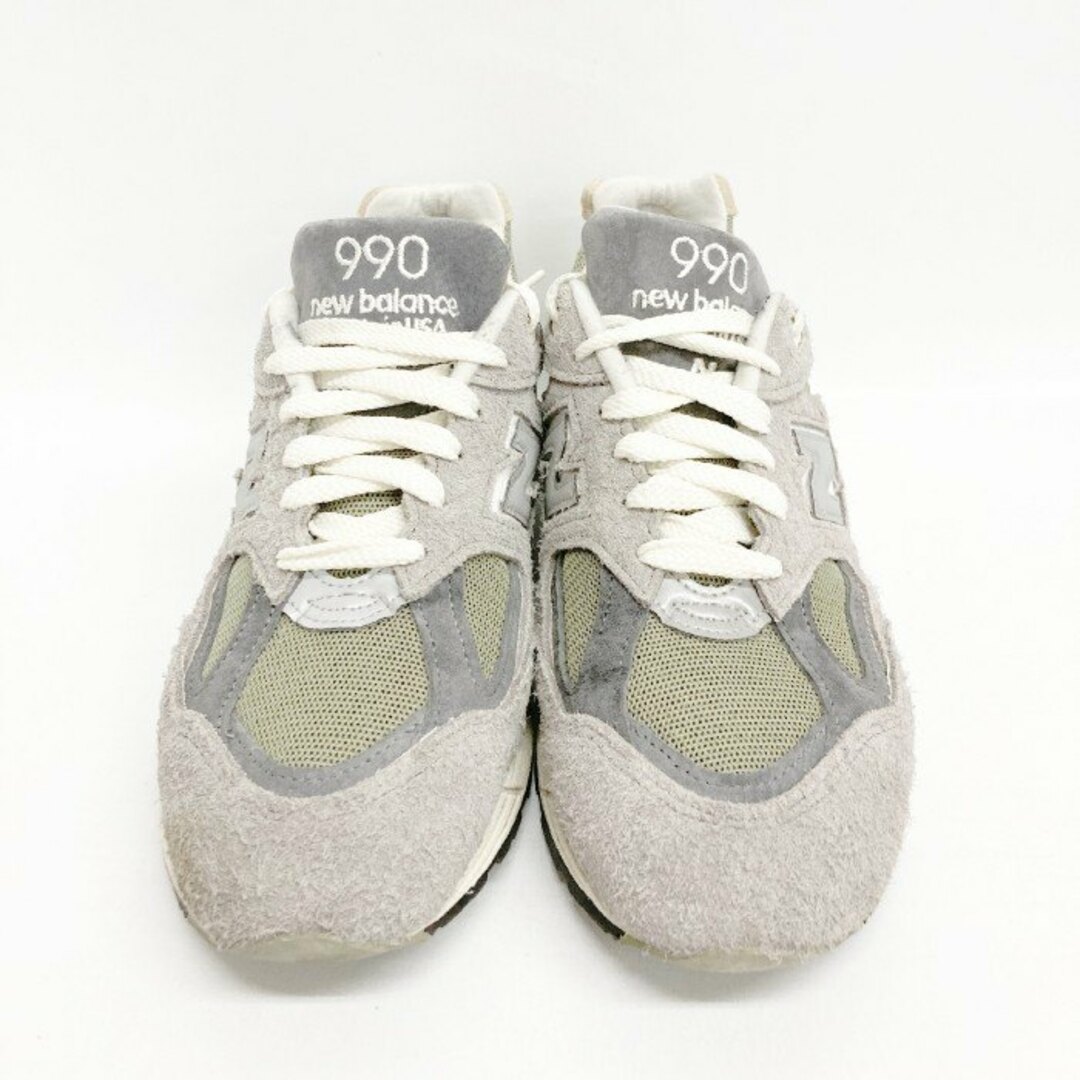 New Balance(ニューバランス)の★New Balance ニューバランス M990 TD2  グリーンⅹグレー 28.5cm メンズの靴/シューズ(スニーカー)の商品写真