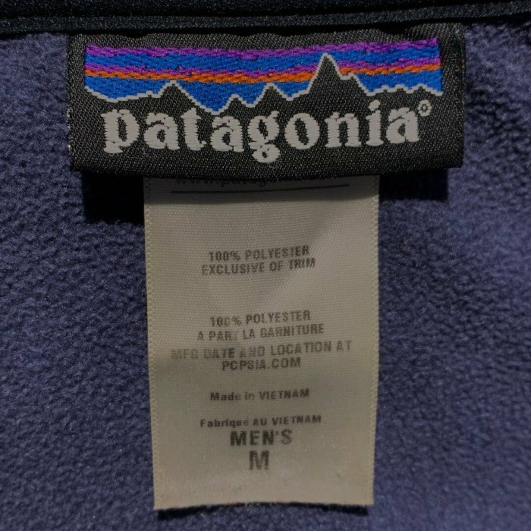 patagonia(パタゴニア)のpatagonia パタゴニア ARAVETO アラベト フリース ジップアップパーカー ネイビー 27636FA11 Size M メンズのジャケット/アウター(その他)の商品写真