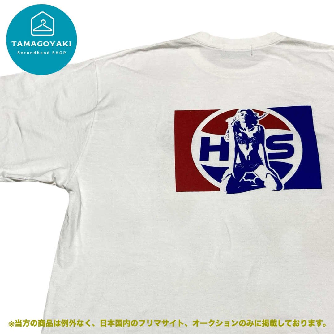 HYSTERIC GLAMOUR(ヒステリックグラマー)のヒステリックグラマー　Tシャツ　ヒスガール　HYS バックプリント　ロゴ　XL メンズのトップス(Tシャツ/カットソー(半袖/袖なし))の商品写真