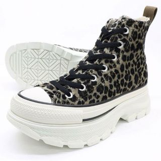 オールスター(ALL STAR（CONVERSE）)のコンバース 厚底 スニーカー オールスター 豹柄 ヒョウ柄 レオパード(スニーカー)