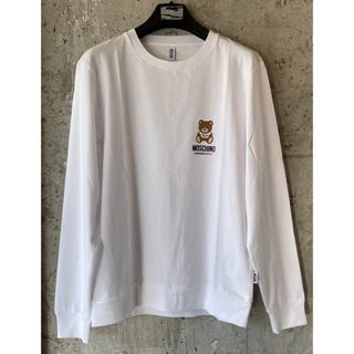 モスキーノ(MOSCHINO)のMOSCHINO モスキーノ ロンT 長袖Tシャツ ストレッチ S(Tシャツ/カットソー(七分/長袖))