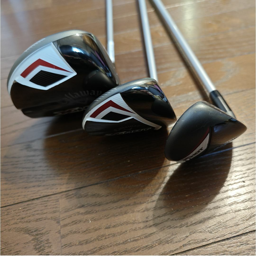 Callaway(キャロウェイ)のキャロウェイ X HOT 、ドライバー 、5W、5UT、Rフレックス 3本セット スポーツ/アウトドアのゴルフ(クラブ)の商品写真