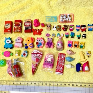 【最終価格】ミニ　消しゴム　レトロ　まとめ売り　ちゃお　わんこ　ミニ消しゴム(消しゴム/修正テープ)