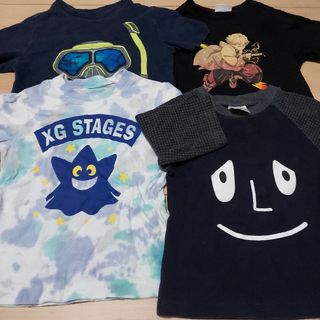 ベビーギャップ(babyGAP)のTシャツ　4枚　まとめ売り　100(Tシャツ/カットソー)