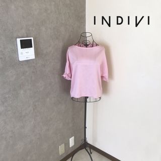 インディヴィ(INDIVI)のインディヴィ♡1度着用　カットソー(カットソー(半袖/袖なし))