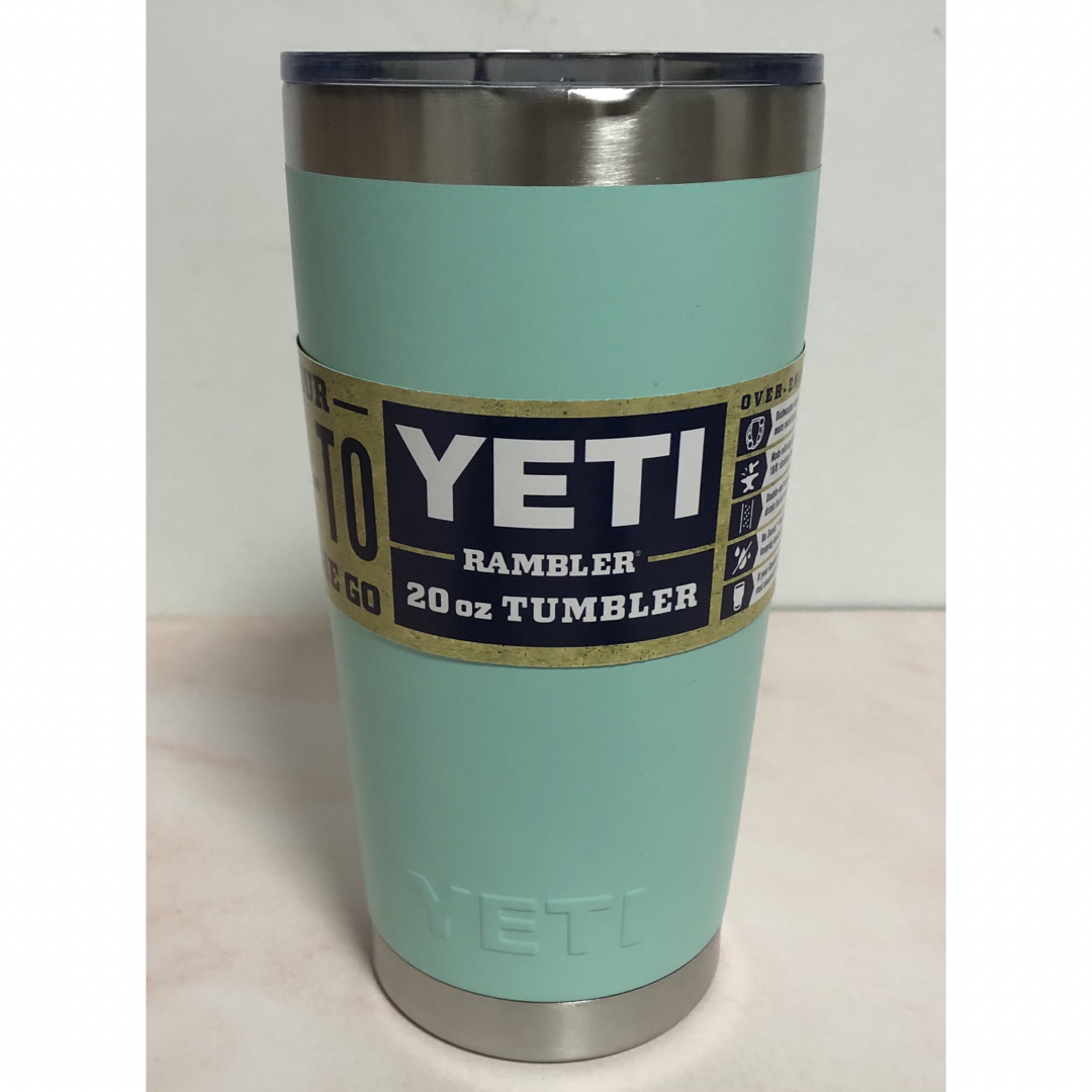 YETI(イエティ)のYETI イエティ 20オンス ランブラー タンブラー アウトドア ミント スポーツ/アウトドアのアウトドア(食器)の商品写真