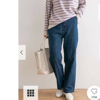 アーバンリサーチドアーズ デニムワイドパンツ indigo Mサイズ