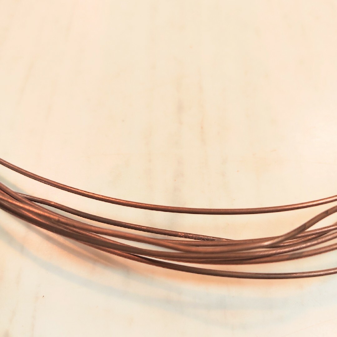 銅ワイヤークラフトハンドメイド ハンドメイドの素材/材料(各種パーツ)の商品写真