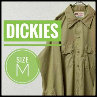 ディッキーズ(Dickies)の90s 古着 Dickies ワークシャツ M オーバーサイズ ゆるだぼ(シャツ)