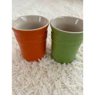 ルクルーゼ(LE CREUSET)のルクルーゼ　ユーテンシルジャー　カトラリースタンド　2個セット　未使用(食器)