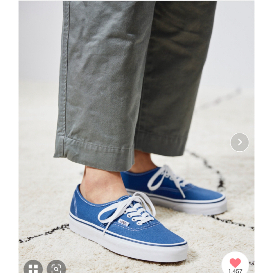 AUTHENTIC（VANS）(オーセンティック)のVANS Authentic   バンズ　オーシャンティック 　24.5cm レディースの靴/シューズ(スニーカー)の商品写真