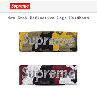 シュプリーム(Supreme)のsupreme new era reflective logo headband(その他)