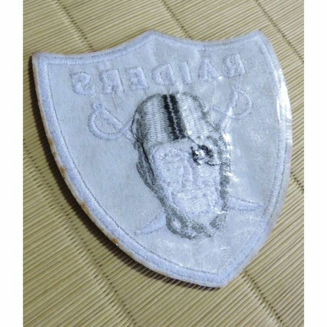 黒LR☆NFLラスベガスレイダースRaiders刺繍ワッペンUSAアメフト 黒LR☆NFLラスベガスレイダースRaiders刺繍ワッペンUSAアメフト