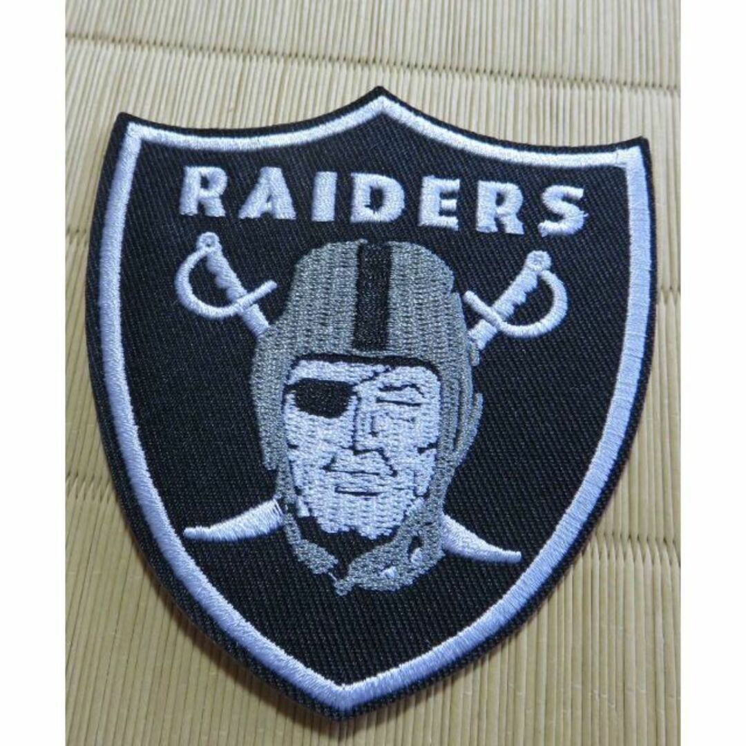 黒LR☆NFLラスベガスレイダースRaiders刺繍ワッペンUSAアメフト 黒LR☆NFLラスベガスレイダースRaiders刺繍ワッペンUSAアメフト