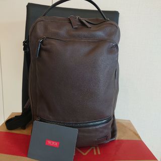 トゥミ(TUMI)の【美品】TUMI 63011BP ハリソン ベイツ ブラウン リュックサック(バッグパック/リュック)