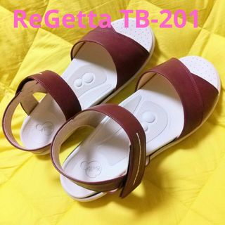 リゲッタ(Re:getA)の【新品】リゲッタ2ballサンダル ReGetta TB-201 3E相当(サンダル)