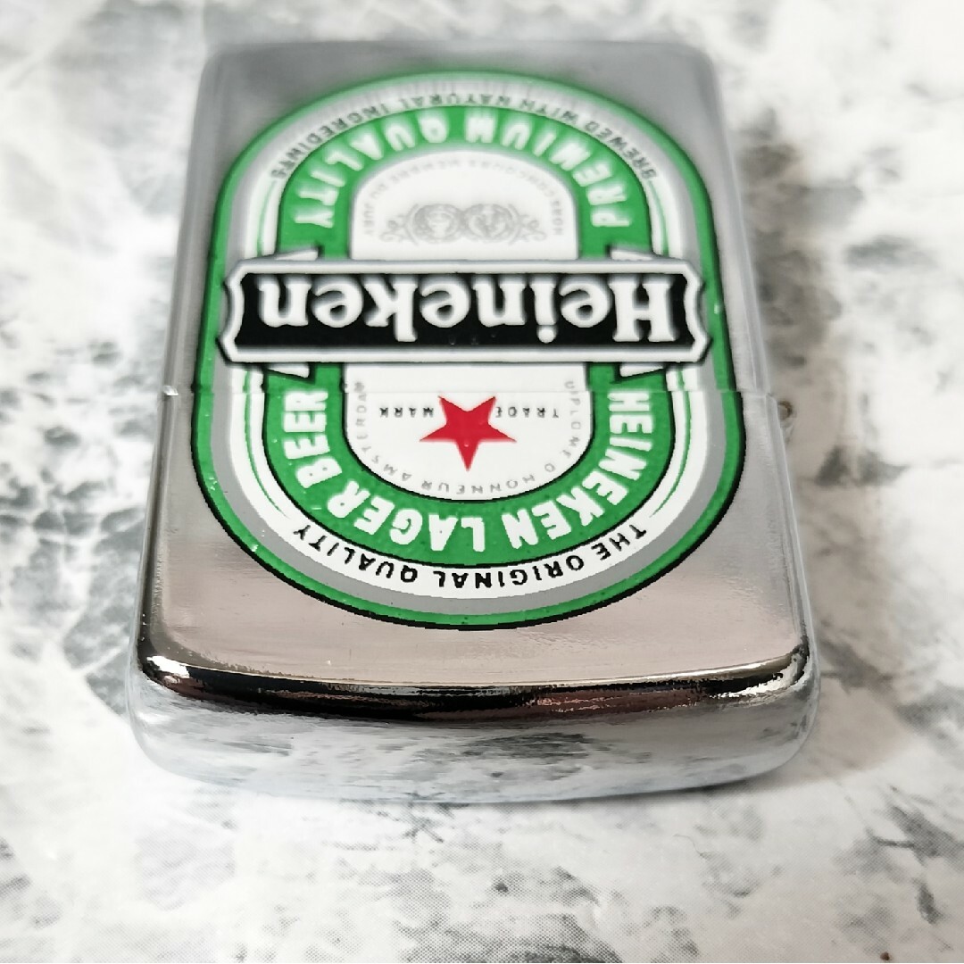 ZIPPO(ジッポー)の【ZIPPO】 ハイネケン Heineken ジッポーライター USA製 メンズのファッション小物(タバコグッズ)の商品写真