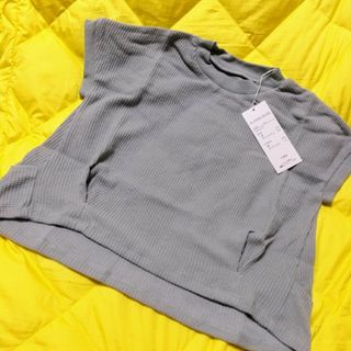 ベルメゾン - 【新品】さっと乾くワッフルキッズ半袖Tシャツ 吸水速乾/サイズ110　②