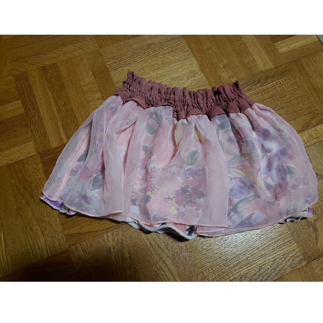 hakka kids(ハッカキッズ)のハッカ  キッズ  スカート 100 キッズ/ベビー/マタニティのキッズ服女の子用(90cm~)(スカート)の商品写真