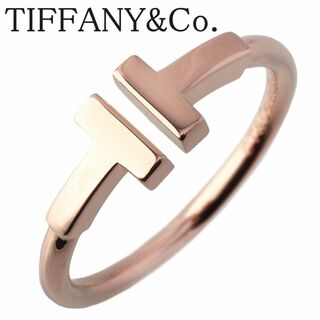 ティファニー(Tiffany & Co.)のティファニー Tワイヤー リング 約10号 AU750PG 新品仕上げ済 TIFFANY【16344】(リング(指輪))